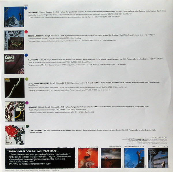 Depeche Mode - The Singles 81 â†’ 85 (LP, Comp, Gat)