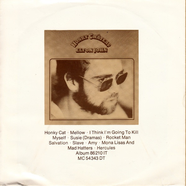 Elton John - Honky Cat / Slave (7