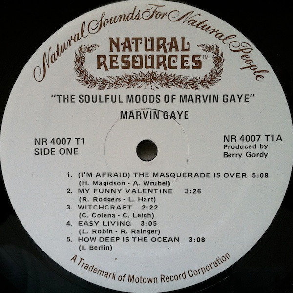 Marvin Gaye - The Soulful Moods Of Marvin Gaye (LP, Album, Mono, RE)