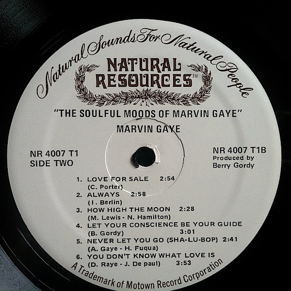 Marvin Gaye - The Soulful Moods Of Marvin Gaye (LP, Album, Mono, RE)