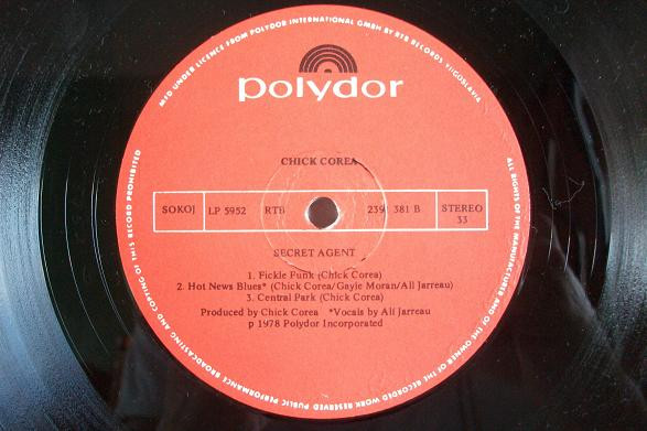 Chick Corea - Secret Agent (LP, Album)