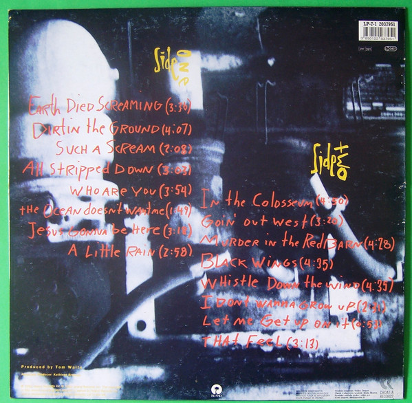 Tom Waits - Bone Machine (LP, Album)