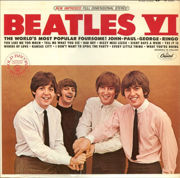 The Beatles - Beatles VI (LP, Album, RE)