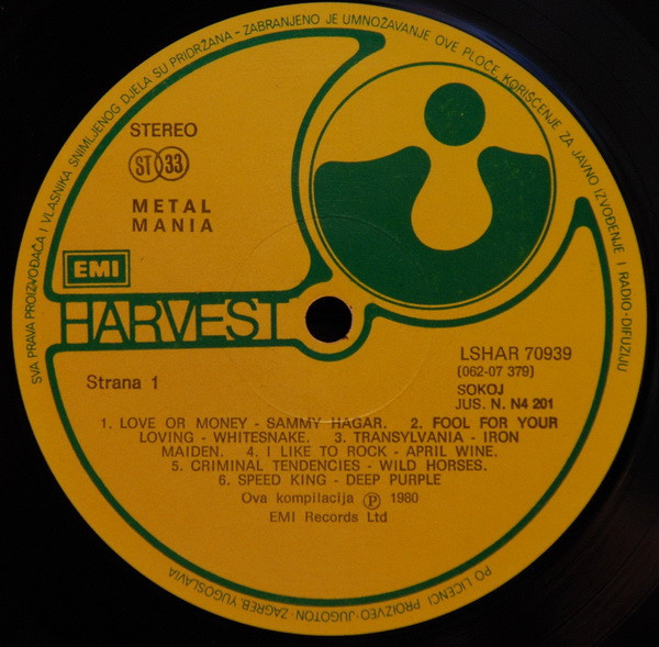 Various - Metalmania (LP, Comp)