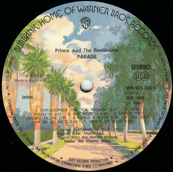 Prince And The Revolution - Parade (LP, Album)