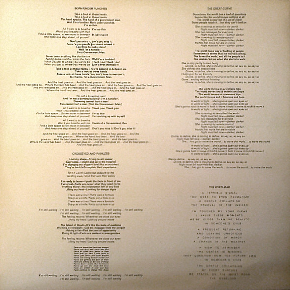 Talking Heads - Remain In Light (LP, Album)