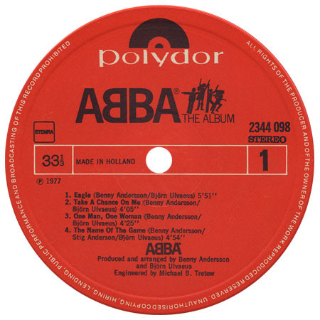 ABBA - The Album (LP, Album)