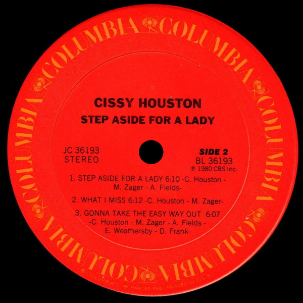 Cissy Houston - Step Aside For A Lady (LP, Album)
