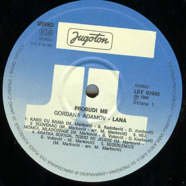 Lana* - Probudi Me (LP, Album)