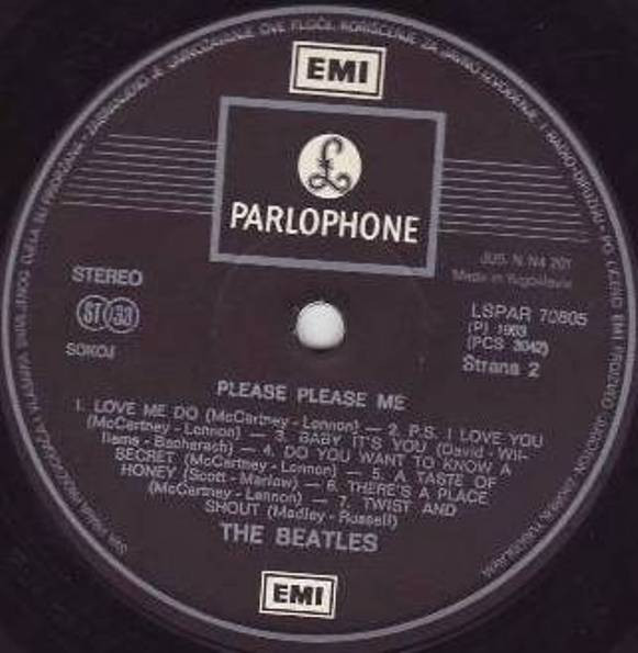 The Beatles - Please Please Me (LP, Album, RE)