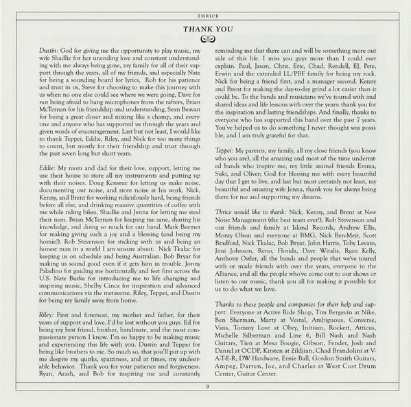 Thrice - Vheissu (CD, Album)