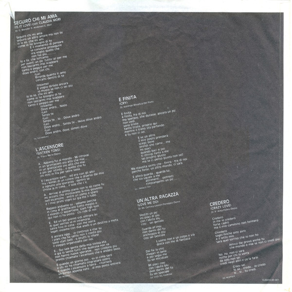 Adriano Celentano - I Miei Americani (LP, Album)