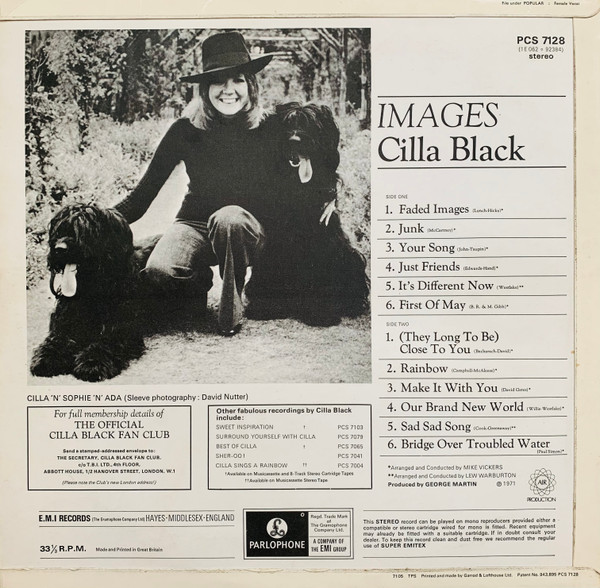 Cilla Black - Images (LP)