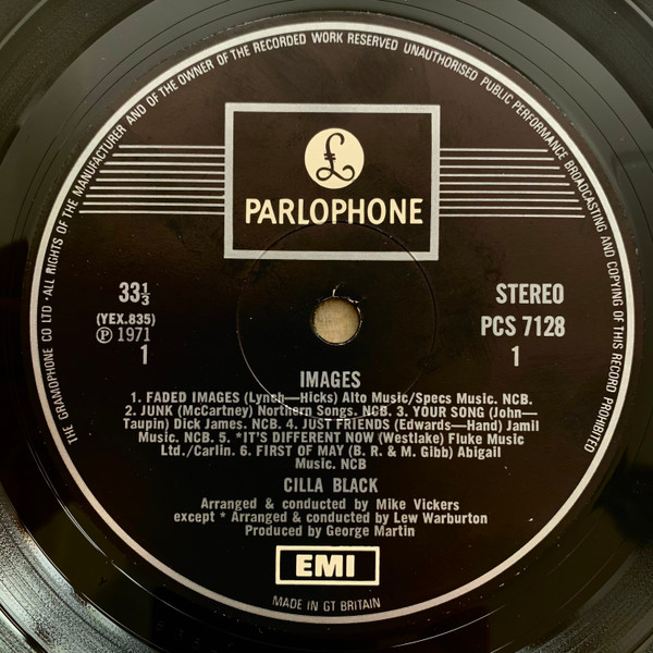 Cilla Black - Images (LP)