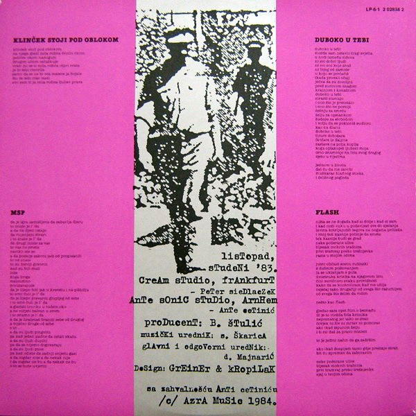 Azra (3) - Krivo Srastanje (LP, Album)