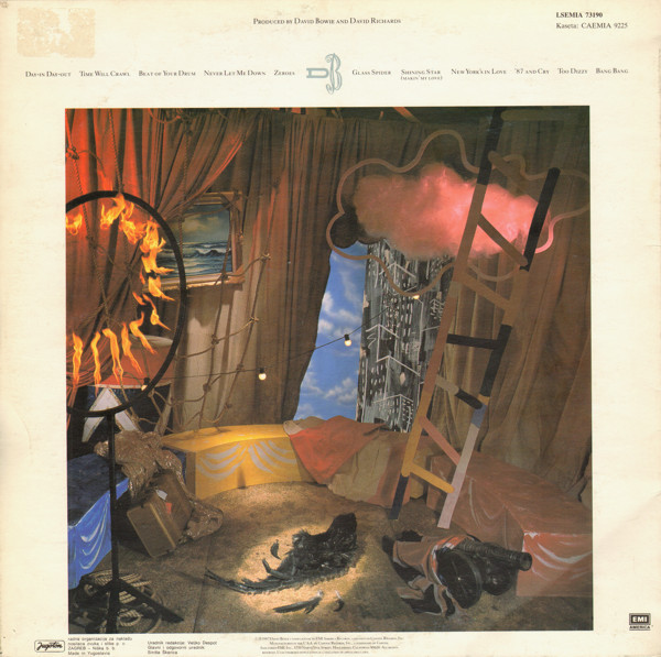 David Bowie - Never Let Me Down (LP, Album)