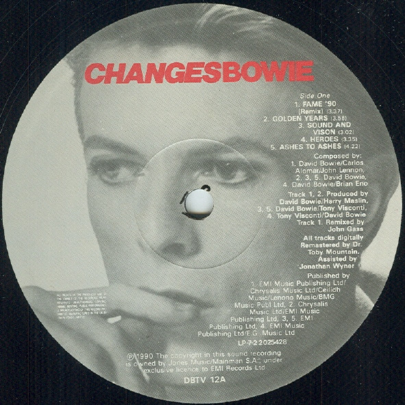 David Bowie - ChangesBowie (2xLP, Comp)
