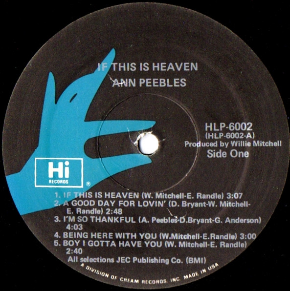 Ann Peebles - If This Is Heaven (LP, Album)