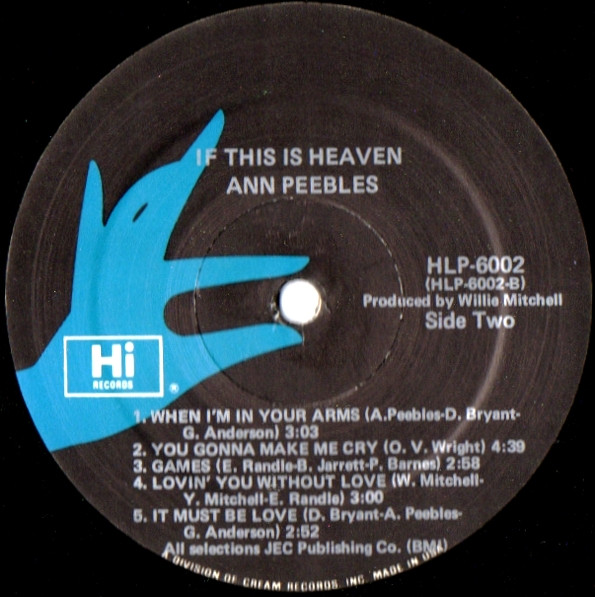 Ann Peebles - If This Is Heaven (LP, Album)