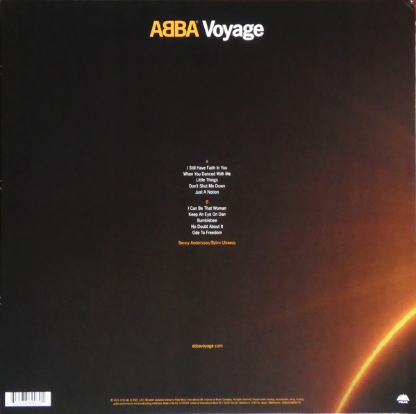 ABBA - Voyage (LP, Album, Ltd, Whi)