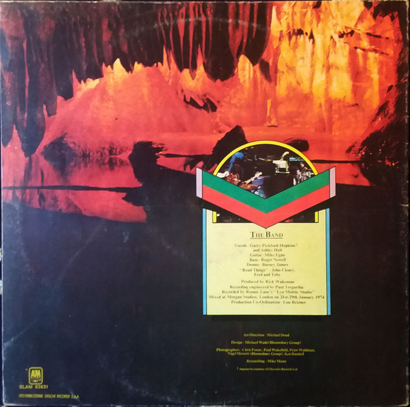 Rick Wakeman - Journey To The Centre Of The Earth (LP, Album, Gat)