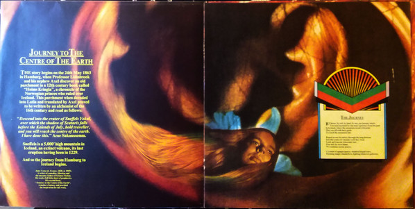 Rick Wakeman - Journey To The Centre Of The Earth (LP, Album, Gat)