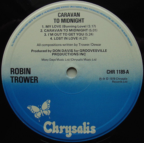 Robin Trower - Caravan To Midnight (LP, Album)