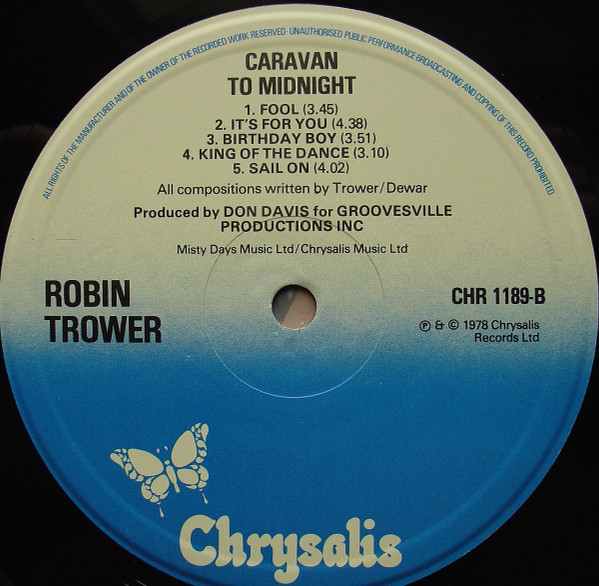 Robin Trower - Caravan To Midnight (LP, Album)
