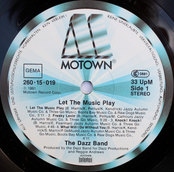 The Dazz Band* - Let The Music Play (LP, Album)