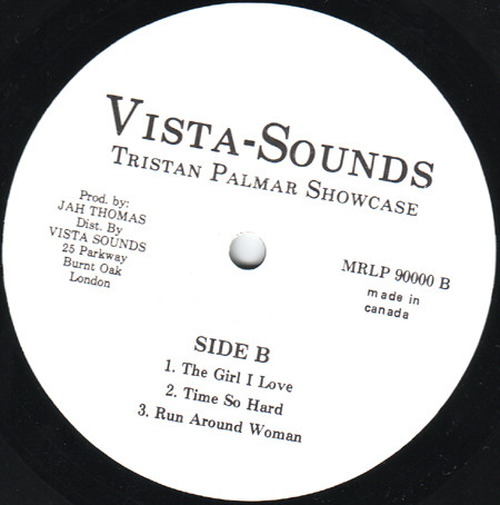Triston Palma* - Show Case (In A Roots Radics Drum And Bass) (LP, Album, RP)