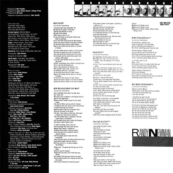 Randy Newman - Land Of Dreams (LP, Album)