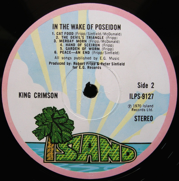 King Crimson - In The Wake Of Poseidon (LP, Album, RE, Tex)