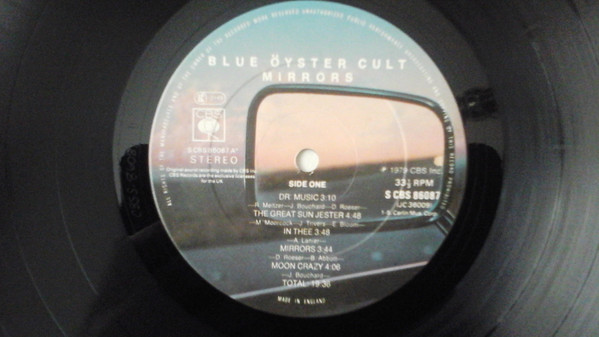 Blue Ã–yster Cult - Mirrors (LP, Album, Pic)