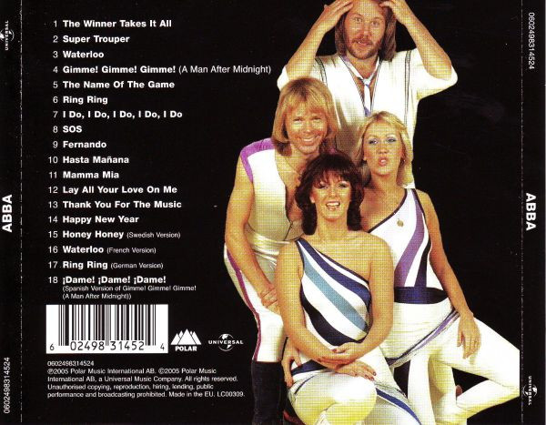 ABBA - 18 Hits (CD, Comp, RM)