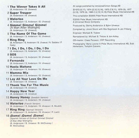 ABBA - 18 Hits (CD, Comp, RM)