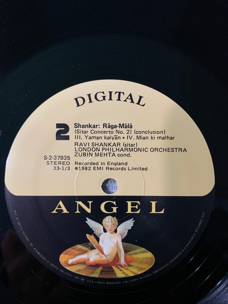 Ravi Shankar • Zubin Mehta, London Philharmonic Orchestra - Rāga-Mālā (Sitar Concerto No. 2) (LP, Album)