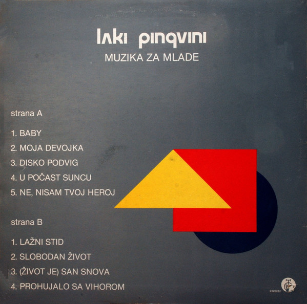 Laki Pingvini - Muzika Za Mlade (LP, Album)