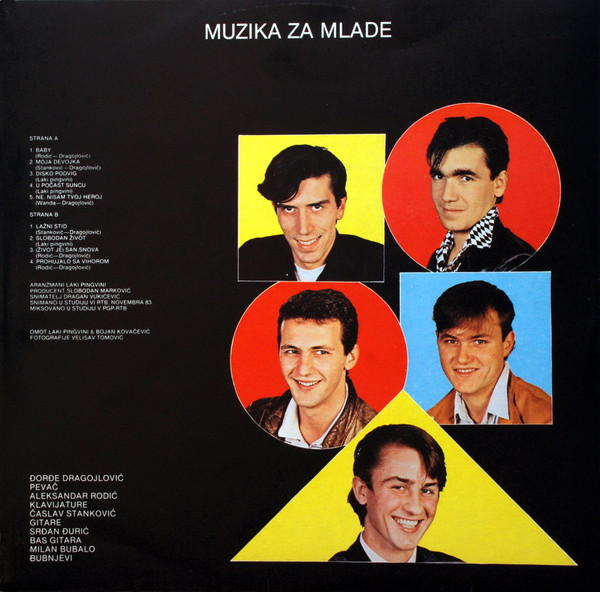 Laki Pingvini - Muzika Za Mlade (LP, Album)
