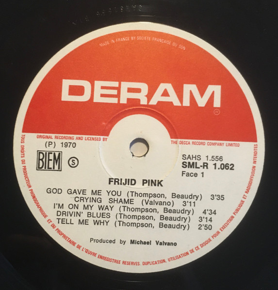 Frijid Pink - Frijid Pink (LP, Album)