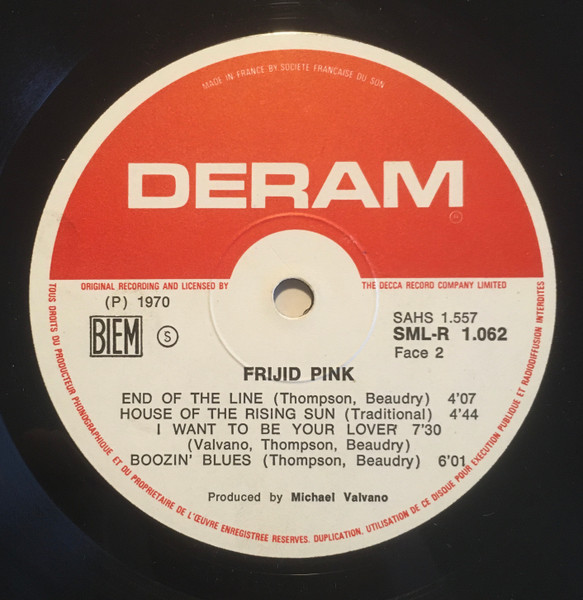 Frijid Pink - Frijid Pink (LP, Album)