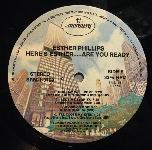 Esther Phillips - Here's Esther...Are You Ready (LP, Album)