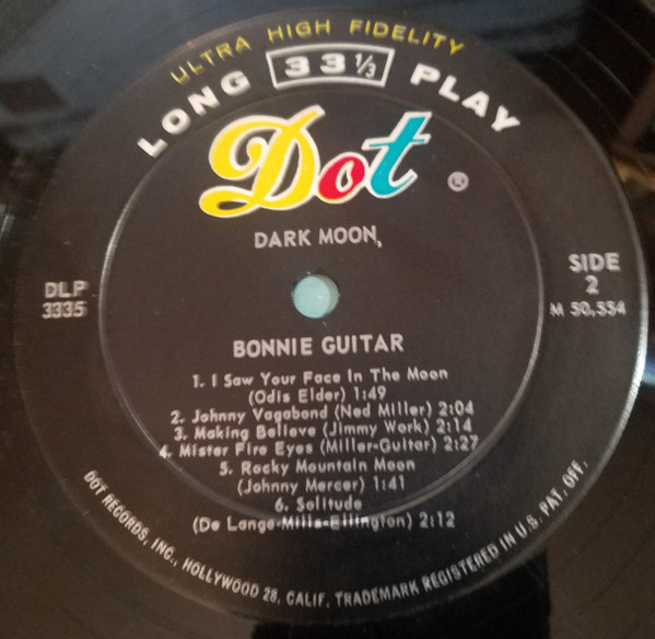 Bonnie Guitar - Dark Moon (LP, Mono)