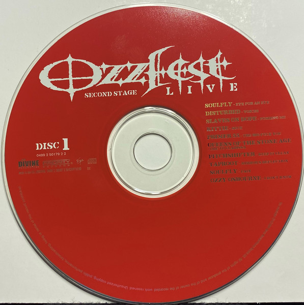 Various - Ozzfest Live - Second Stage (2xCD, Comp, Enh, Liv)