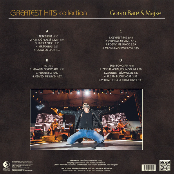 Goran Bare & Majke - Greatest Hits Collection (2xLP, Comp, Dlx, RM)