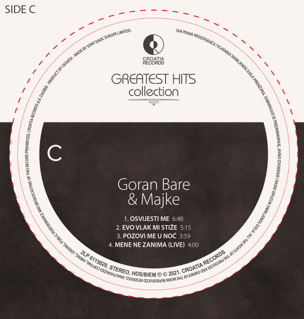 Goran Bare & Majke - Greatest Hits Collection (2xLP, Comp, Dlx, RM)