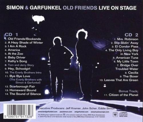 Simon & Garfunkel - Old Friends - Live On Stage (2xCD, Album)