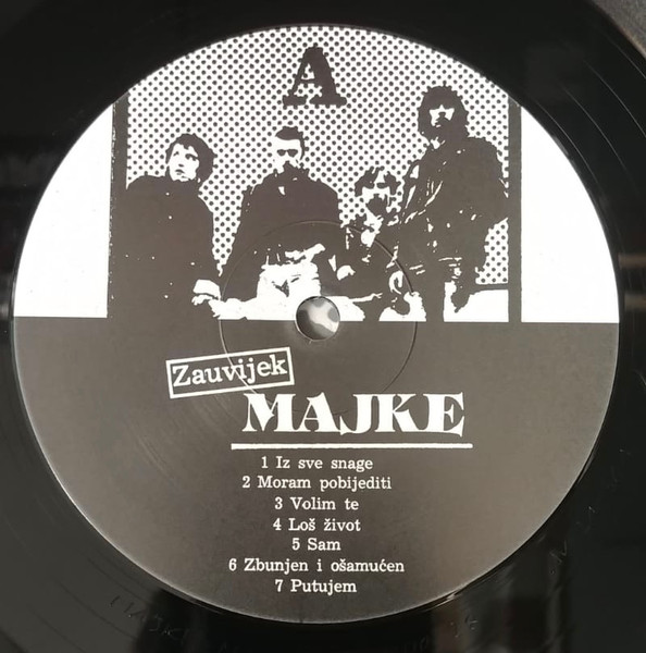 Majke - Zauvijek (LP, Album, RE, RM)