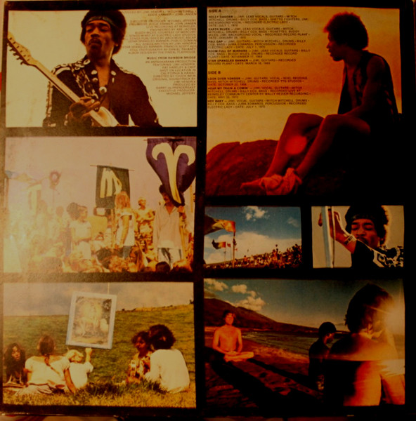 Jimi Hendrix - Rainbow Bridge - Original Motion Picture Sound Track (LP, Album, Gat)