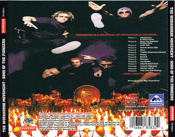 The Workhorse Movement - Sons Of The Pioneers (CD, Album, Enh)