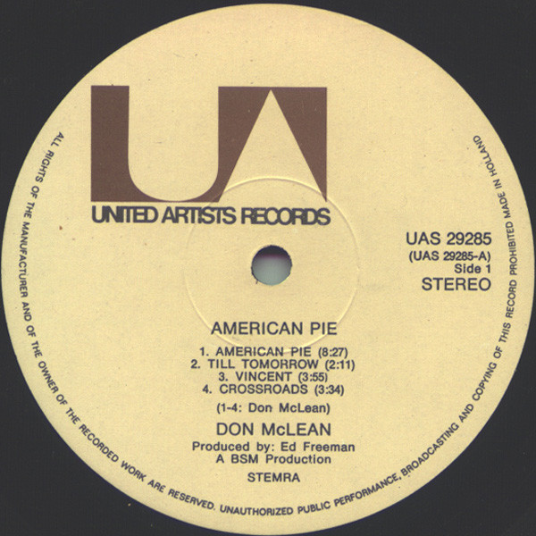 Don McLean - American Pie (LP, Album)